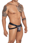 Xtremen 91130 Couleur jockstrap imprimée orange