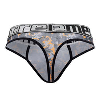 Xtremen 91131 tangas impresas color naranja