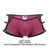 Xtremen 91133 Mesh Briefs Couleurs Fuchsia