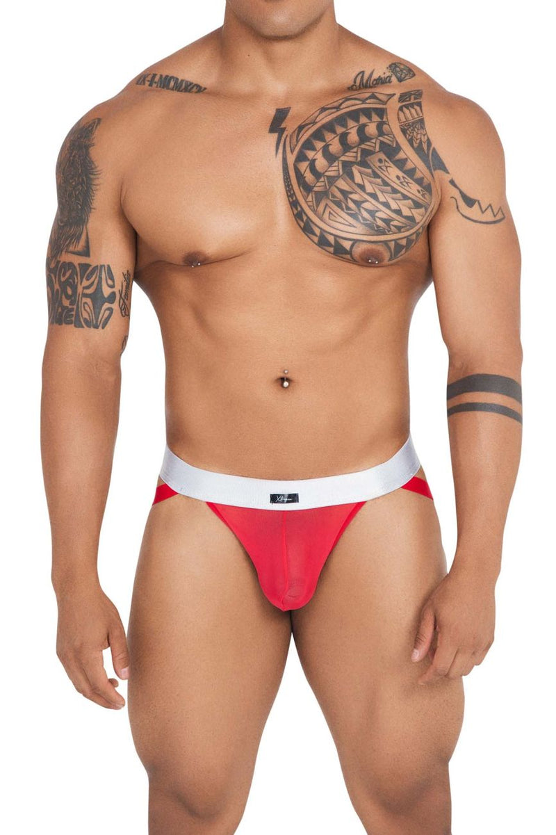 Xtremen 91134 Mesh Jockstrap Color rojo