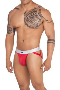 Xtremen 91134 Mesh Jockstrap Color Red