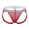 Xtremen 91134 Mesh Jockstrap Color rojo