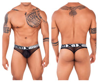 Xtremen 91137 Mesh Thongs Color noir