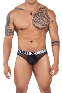 Xtremen 91137 Mesh Thongs Color noir