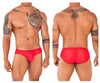 Xtremen 91138 Mesh Briefs Color rojo