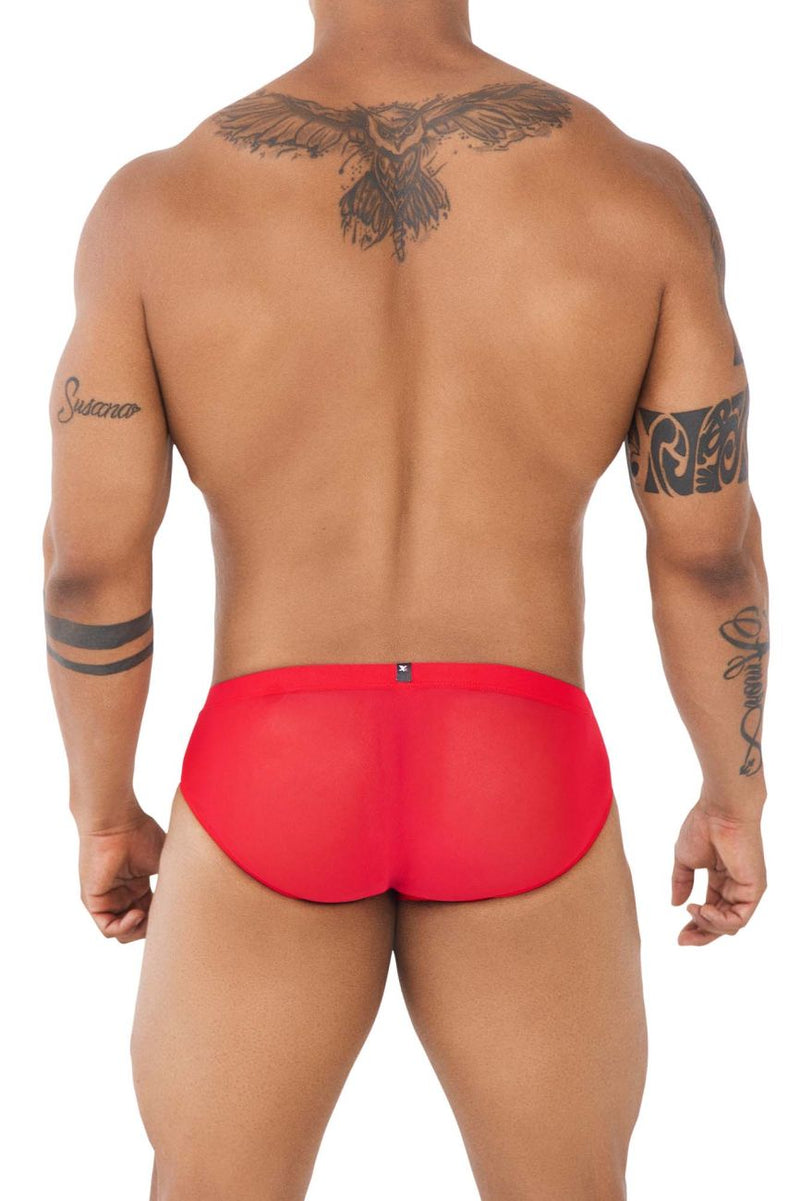 Xtremen 91138 Mesh Briefs Color rojo