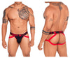 Xtremen 91139 Color atlético de jockstrap negro