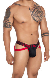 Xtremen 91139 Color atlético de jockstrap negro