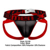 Xtremen 91139 Color de jockstrap de sport noir