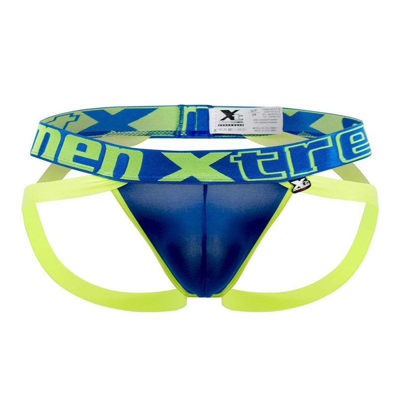 Xtremen 91139 Couleur de jockstrap de sport royal