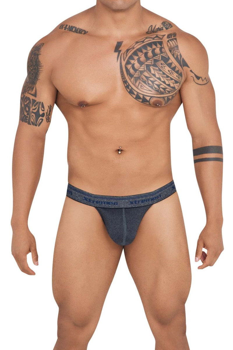 Xtremen 91143 Cruz gris de color bikini ultra suave