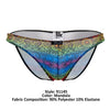 Xtremen 91145 Printed Microfiber Bikini Color Mandala