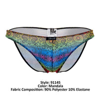 Xtremen 91145 Mandala de color bikini de microfibra impreso