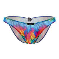 Xtremen 91145 Couleur de bikini en microfibre imprimé poisson arc-en-ciel