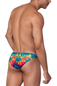 Xtremen 91145 Couleur de bikini en microfibre imprimé poisson arc-en-ciel