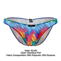 Xtremen 91145 Microfibra impresa Bikini Color Rainbow Fish