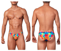 Xtremen 91145 Printed Microfiber Bikini Color Rainbow Prism