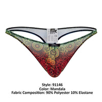 Xtremen 91146 Mandala de couleur microfibre imprimée