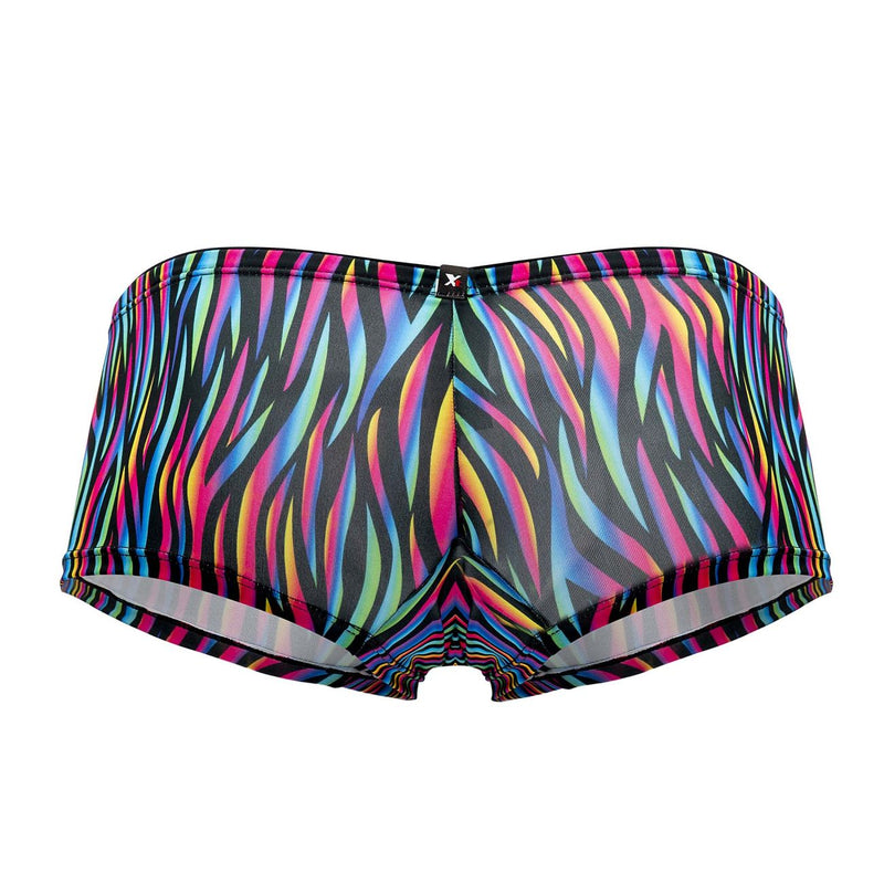 Xtremen 91147 Printed Microfiber Trunks Color Disco Zebra