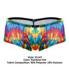 Xtremen 91147 Trunks de microfibra impresos en color Rainbow Fish