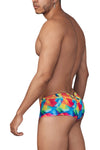 Xtremen 91147 Trunks microfibres imprimées Couleur Rainbow Prism