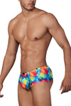 Xtremen 91147 Trunks microfibres imprimées Couleur Rainbow Prism