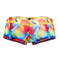 Xtremen 91147 Trunks microfibres imprimées Couleur Rainbow Prism