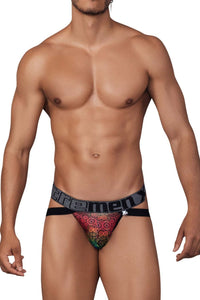 Xtremen 91148 Mandala de color Jocktstrap de microfibra impresa