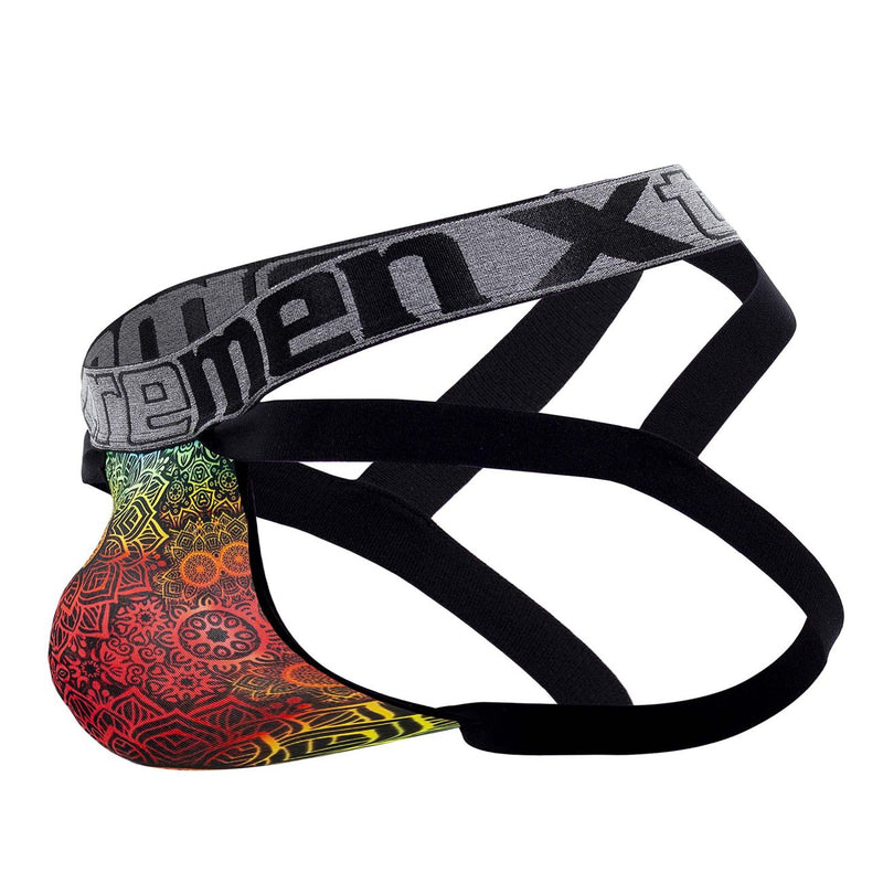 Xtremen 91148 Mandala de color Jocktstrap de microfibra impresa