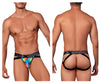 Xtremen 91148 Printed Microfiber Jockstrap Color Rainbow Prism