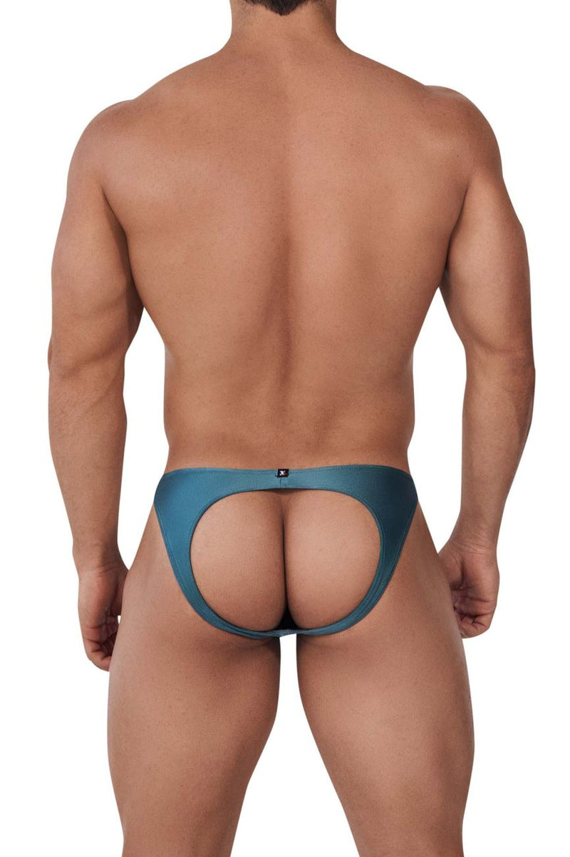 Xtremen 91149 Destellante jockstrap couleur argent