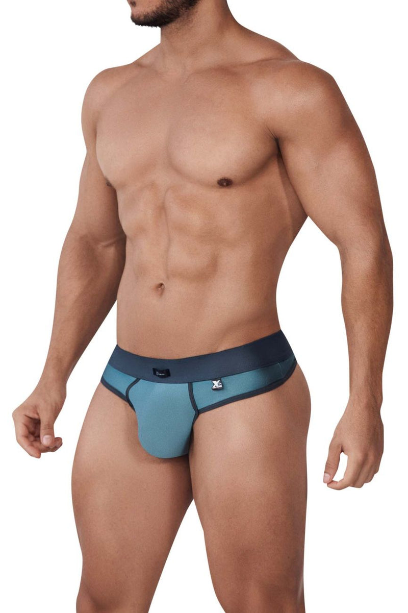 Xtremen 91150 Destellante tangas color plateado