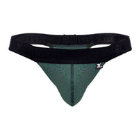 Xtremen 91152 Destellante tangas color verde