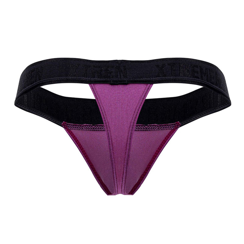 Xtremen 91152 Destellante tangas color púrpura