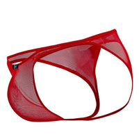 Xtremen 91153 Tulle Mesh Jockstrap Color Red