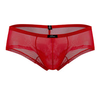 Xtremen 91154 Tulle Mesh Trunks color rojo