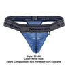 Xtremen 91164 mini tangas color azul real