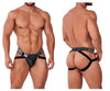 Xtremen 91165 Foil Jockstrap Color noir