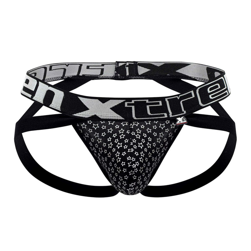 Xtremen 91165 Foil Jockstrap Color Negro