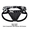 Xtremen 91165 Foil Jockstrap Color Negro