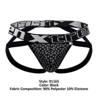 XTREMEN 91165 FOIL JOCKSTRAP颜色黑色