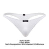 Xtremen 91168 Durazno thongs रंग सफेद