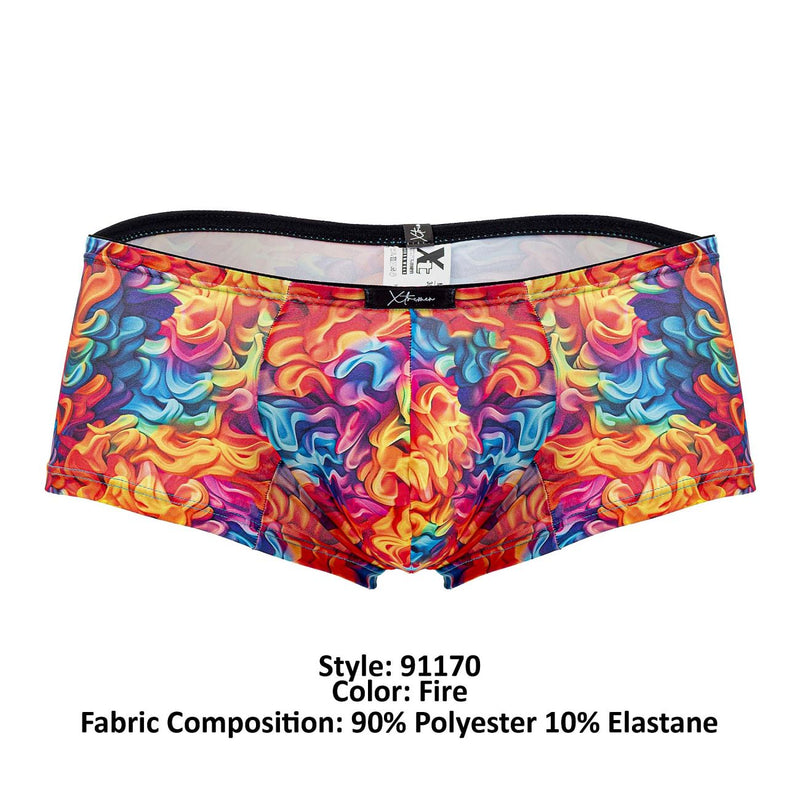 Xtremen 91170 Trunks imprimé Couleur Fire