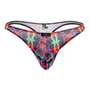 Xtremen 91171 Printed Thongs Color Bows