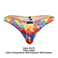 Xtremen 91171 Printed Thongs Color Cubes