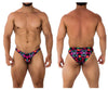 Xtremen 91172 Bikini de color de bikini impresos arcos