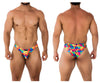 Xtremen 91172 Cubes de couleur de bikini imprimées