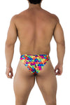 Xtremen 91172 Cubes de couleur de bikini imprimées