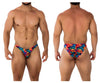 Xtremen 91172 Fuego de color de bikini impreso