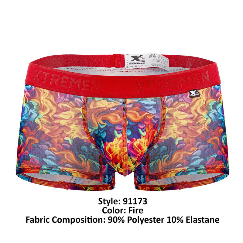 Xtremen 91173 Trunks imprimé Couleur Fire